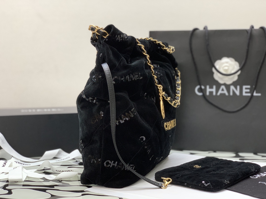 ChanelMedium Chanel22 Handbag Black For Women. Women-s Bags 16.4in/42cm AS3261 B09102 94305 - Soul Replicas