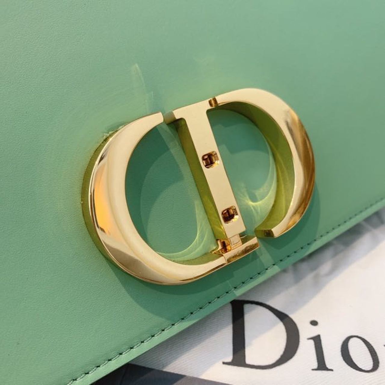 Christian Dior Medium 30 Montaigne Bag Deep Mint Green Box For Women 24cm/9in CD - Soul Replicas