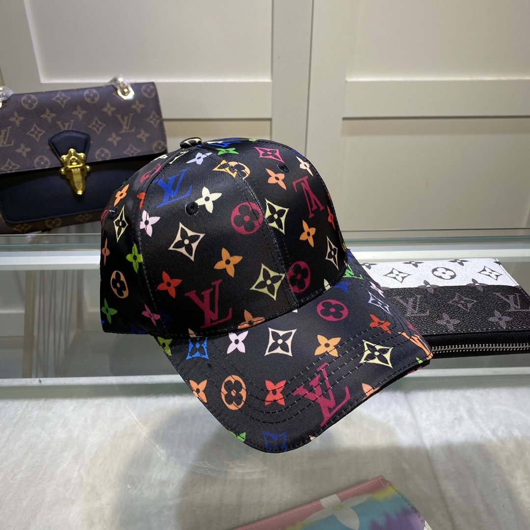 Louis Vuitton Monogram Shadow Cap In Black - Soul Replicas