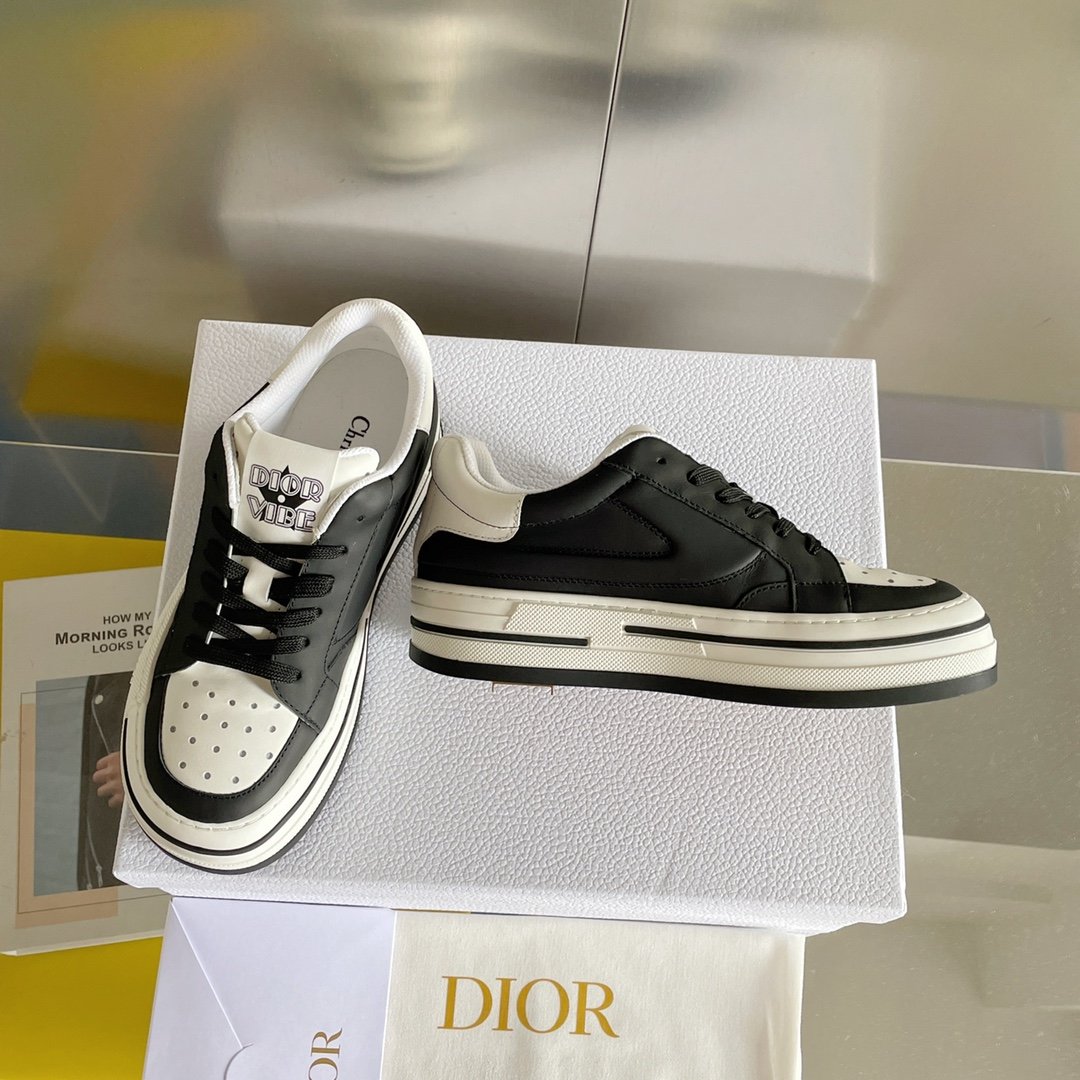 Christian Dior Women's D-Freeway Sneaker Black For Women CD - Soul Replicas