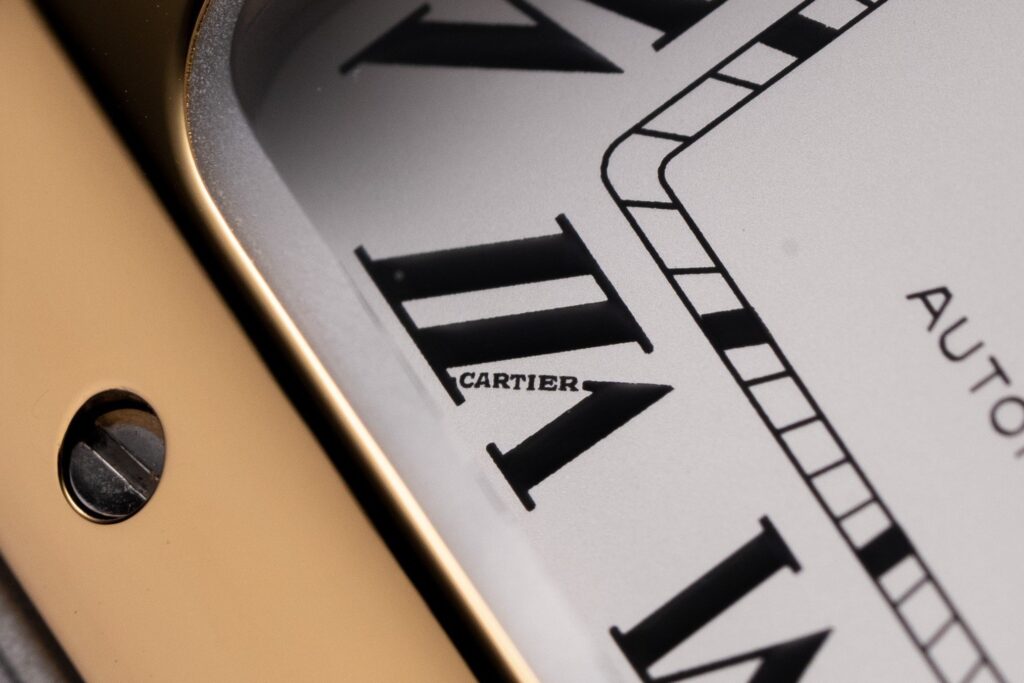 Cartier Replica Watch Santos Demi White Dial BV Factory 35.2mm - Soul Replicas