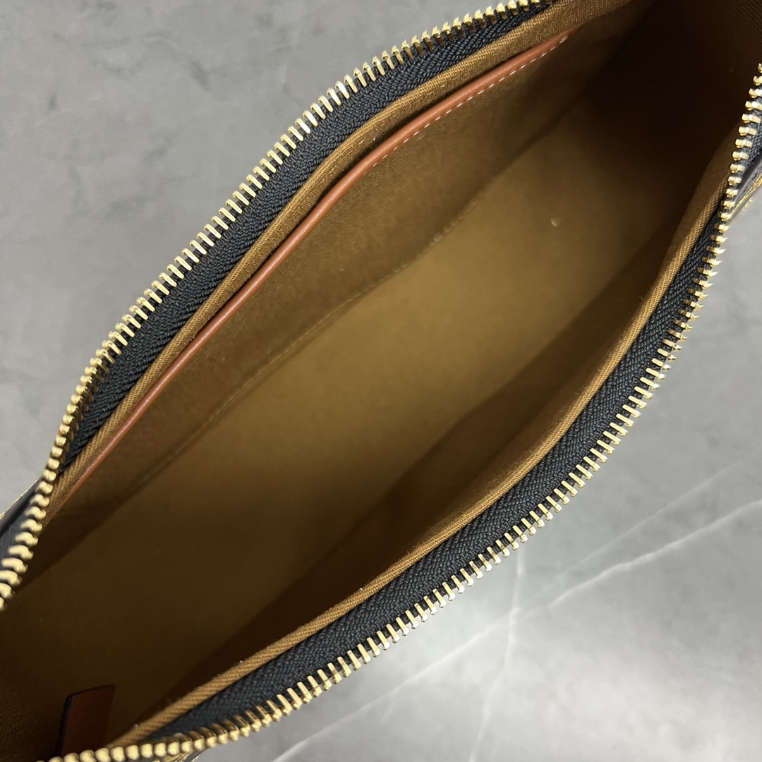 Celine Ava Bag In Triomphe Canvas Brown For Women 9in/23.5cm 193952BZJ.04LU - Soul Replicas