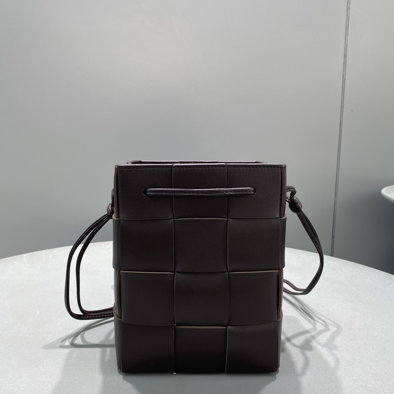 Bottega Veneta Mini Cassette Bucket Bag Purple. For Women. Women-s Bags 5.5in/14cm - Soul Replicas