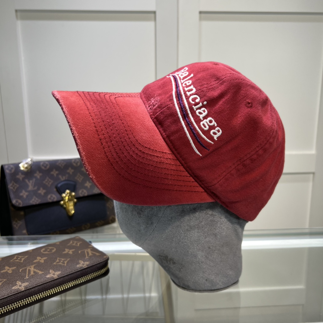 Balenciaga Political Campaign Cancelled Red Cap - Soul Replicas
