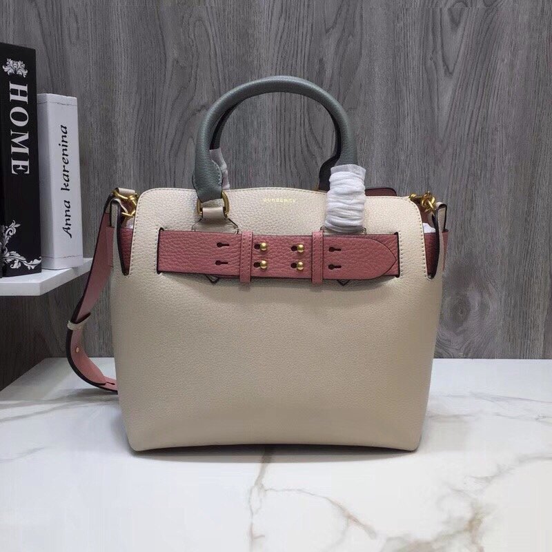Burberry Small Triple Stud Belt Bag Cream For Women. Women-s Bags 14in/36cm - Soul Replicas