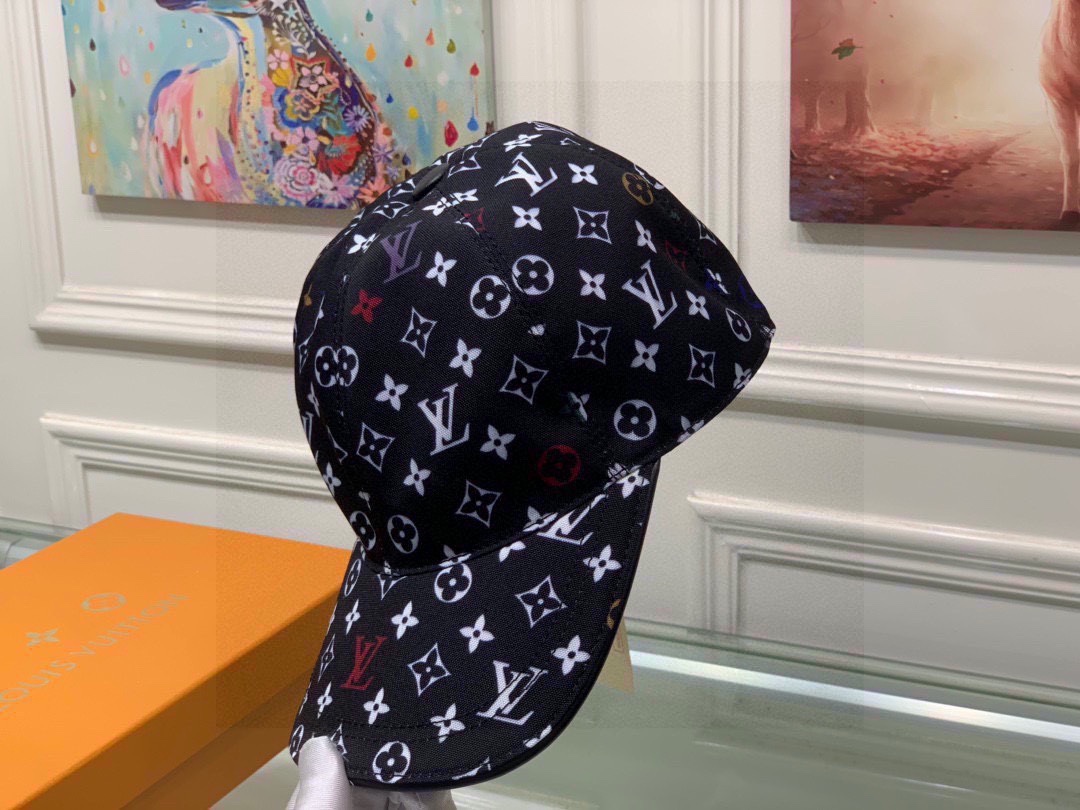 Louis Vuitton Be My Cap Black LV Cap - Soul Replicas
