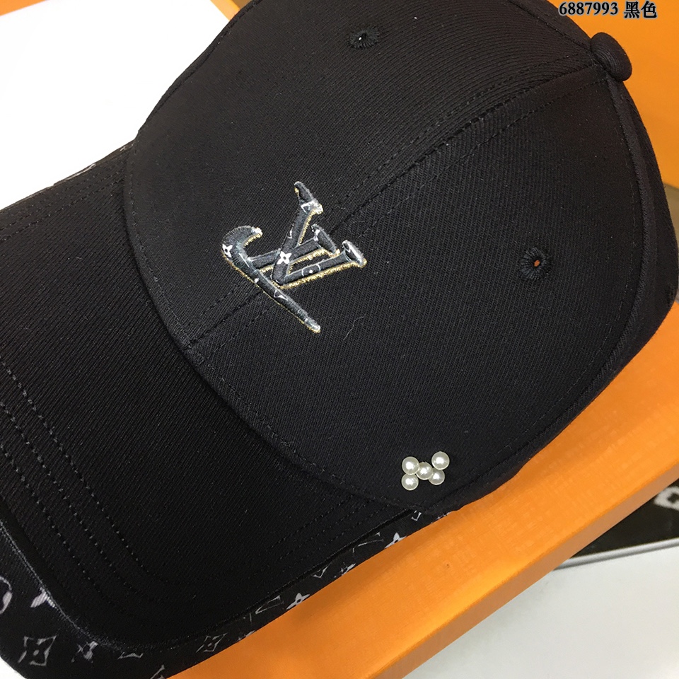 Louis Vuitton Be My Cap Black LV Cap - Soul Replicas