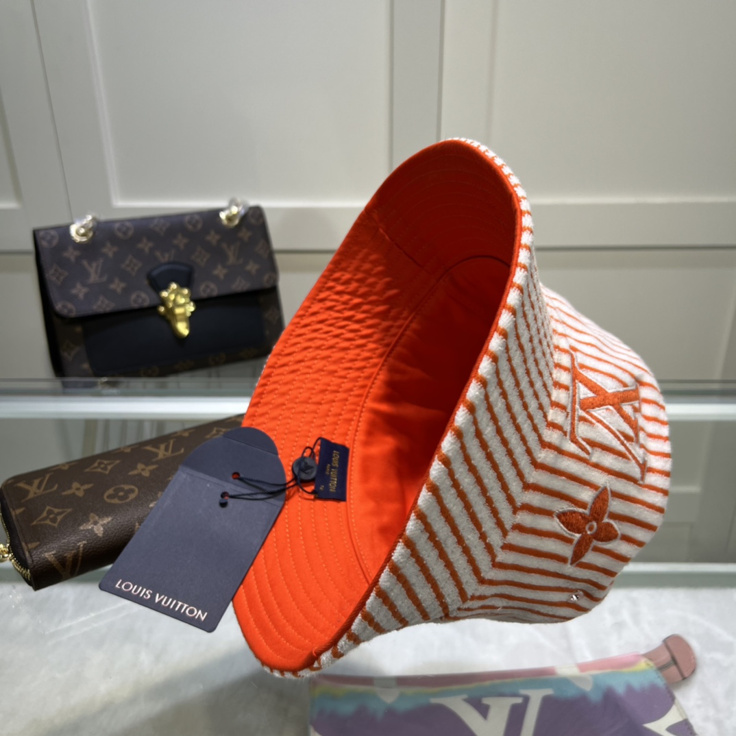 Louis Vuitton Graphical Bucket Hat White LV Cap - Soul Replicas