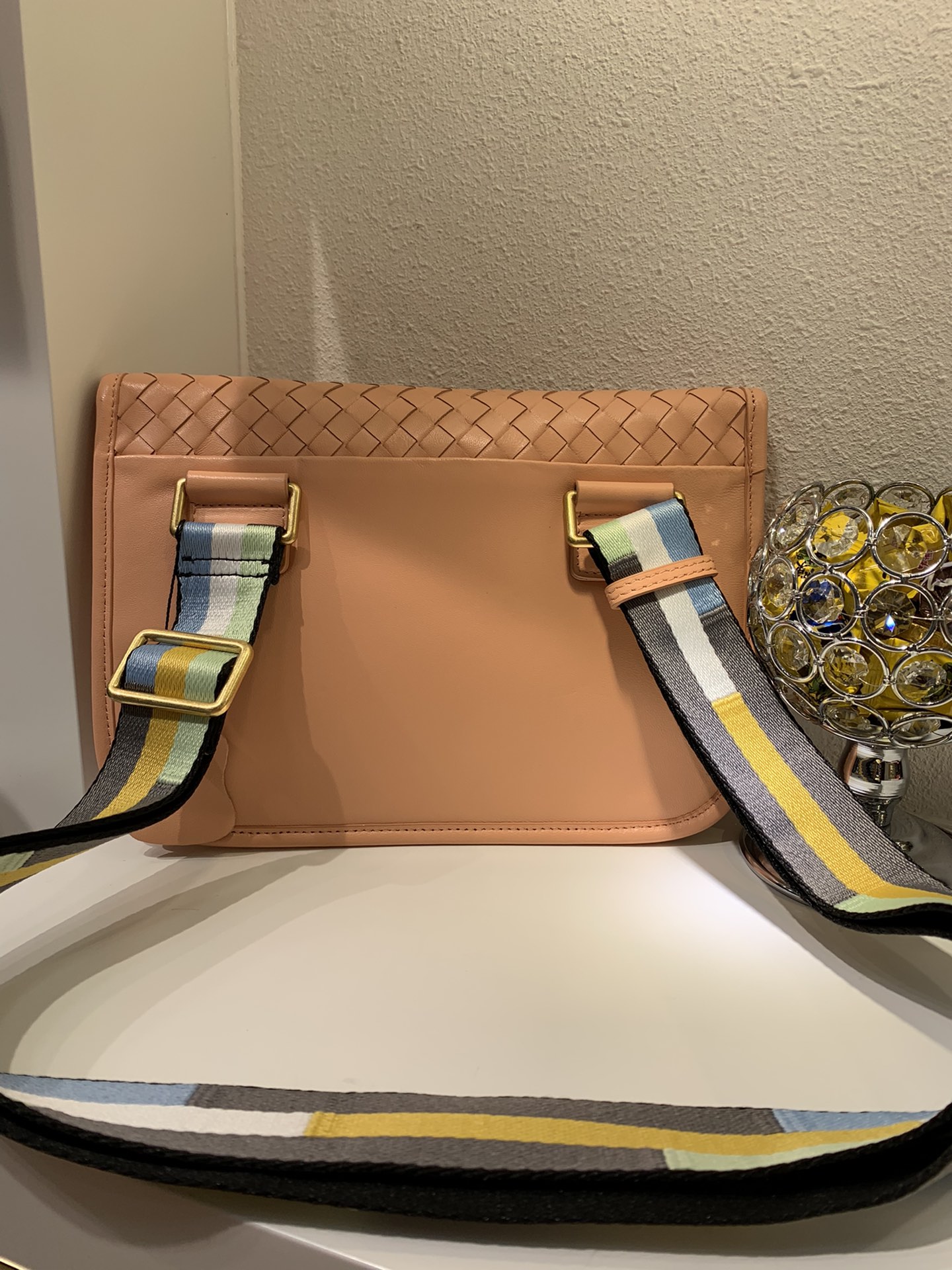 Bottega Veneta Functional Chest Bag Pink. For Women. Women-s Bags 10.2in/26cm - Soul Replicas