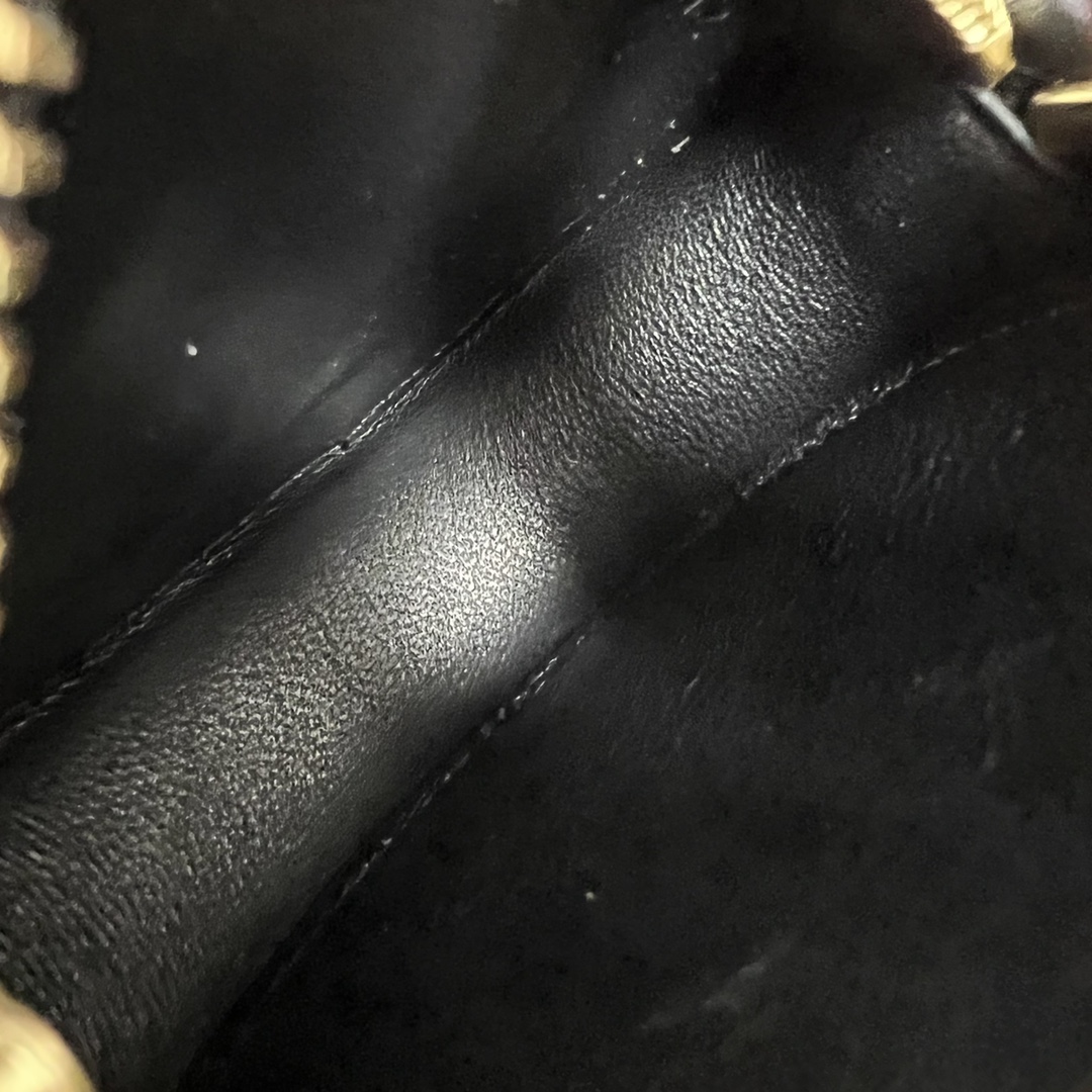 Celine Pulse Cuir Triopee With Hooks - Soft Black For Women 3in/8cm 10I863DPQ.38NO - Soul Replicas