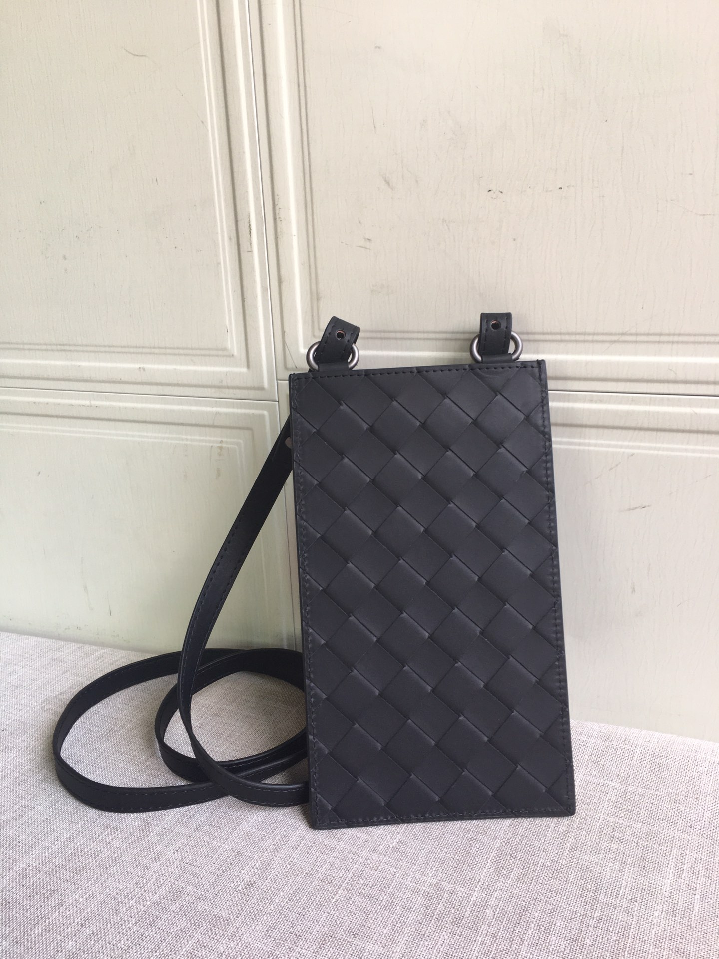 Bottega Veneta Zipped Card Case Shoulder Black. For Women. Women's Bags 7.4in/19cm - Soul Replicas