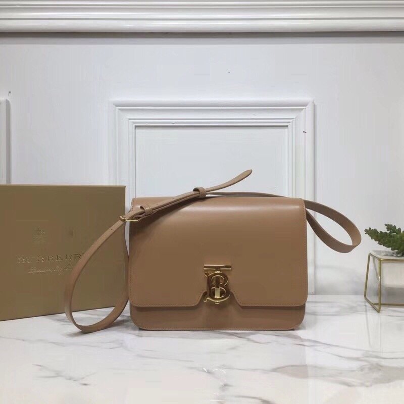 Burberry Small TB Crossbody Bag Monogram Light Brown For Women. Women-s Bags 8.3in/21cm - Soul Replicas