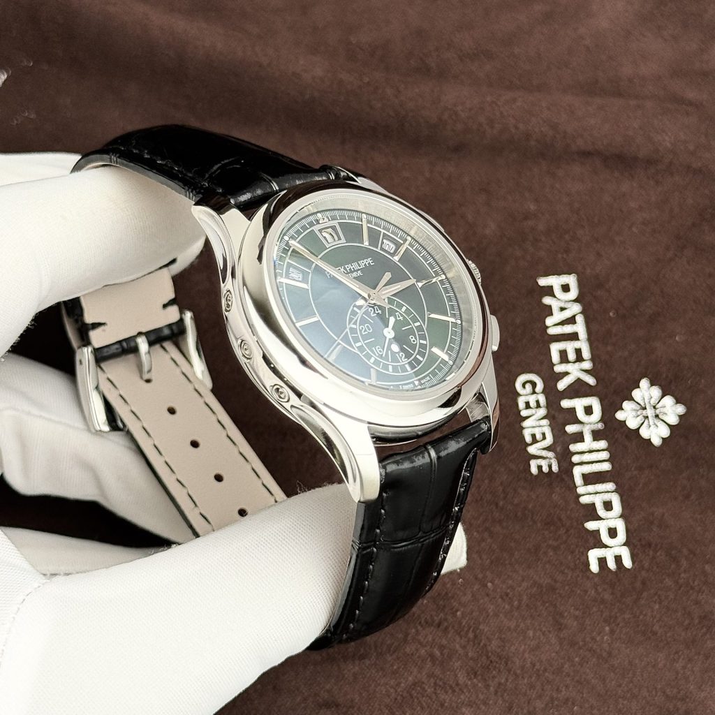 Patek Philippe Replica Watch Complications 5905G Dial Green 42mm - Soul Replicas