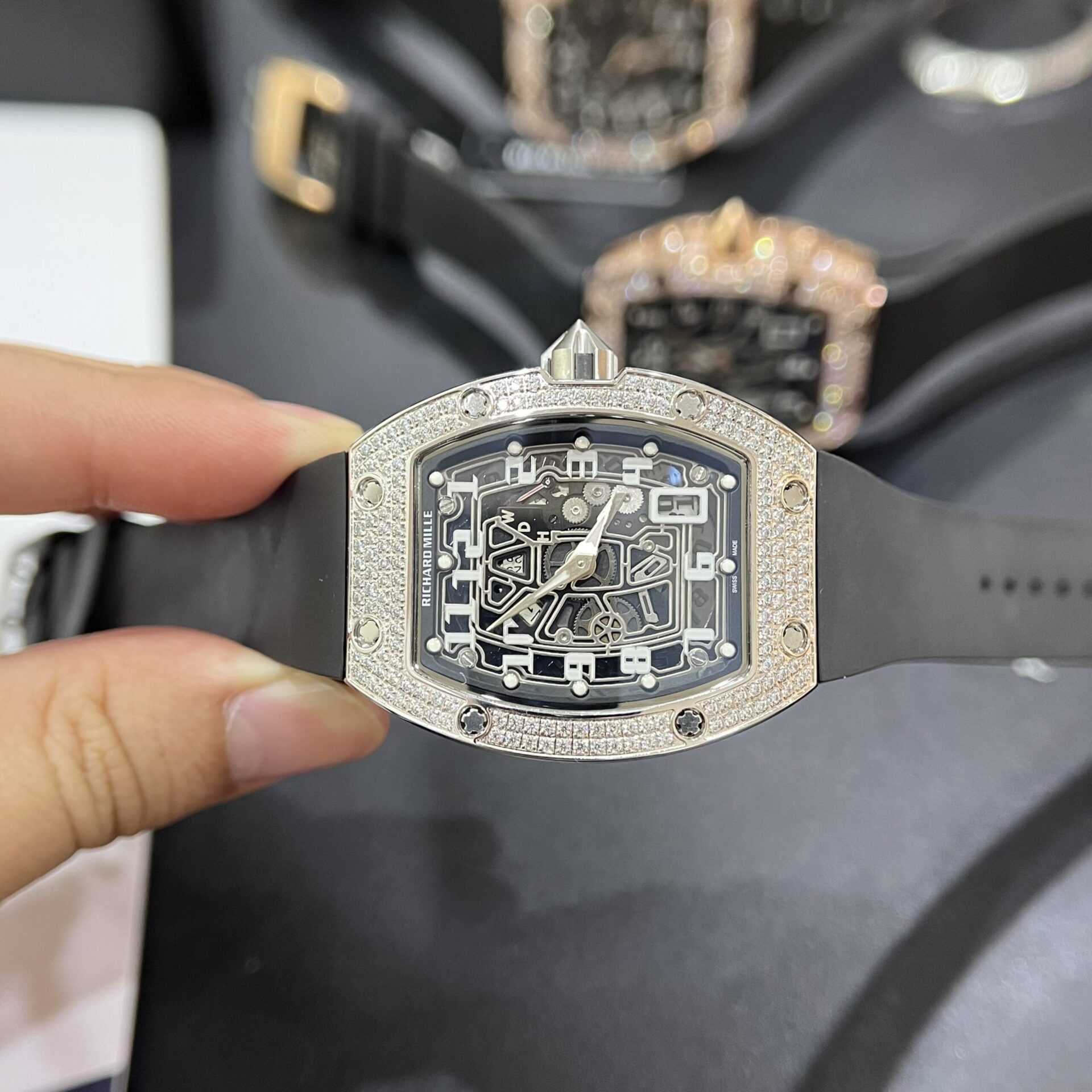Richard Mille Replica Watch RM67-01 Rubber Strap 40mm - Soul Replicas