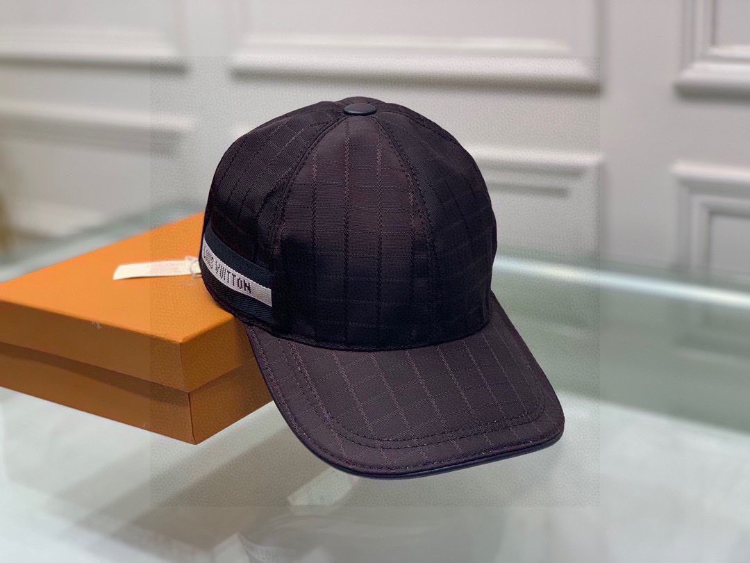 Louis Vuitton LV Get Ready Cap Dark Brown LV Cap - Soul Replicas