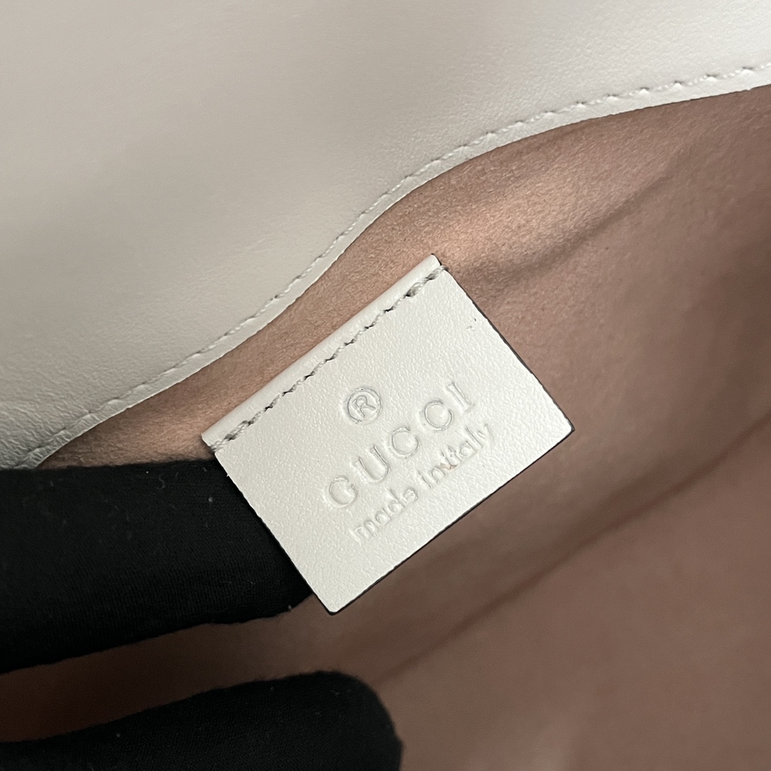 Gucci Marmont Mini Top Handle Bag Nude For Women. Women-s Bags 8.3in/21cm Gucci - Soul Replicas