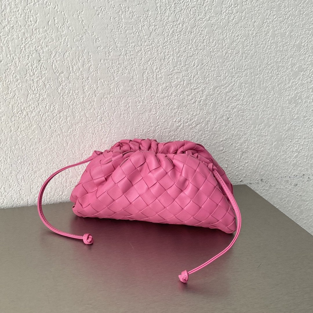 Bottega Veneta Mini Pouch Pink. For Women. Women-s Bags 8.6in/22cm - Soul Replicas