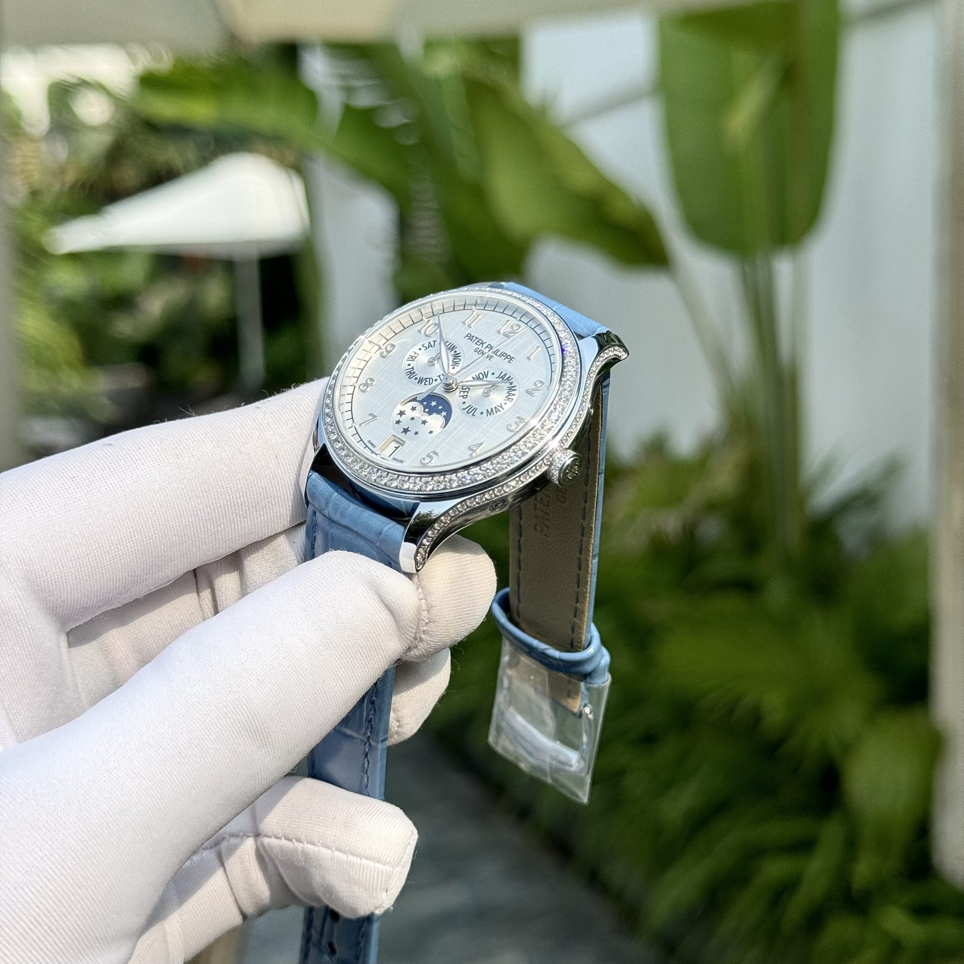 Patek Philippe Replica Watch Complications 4947G Leather Strap 38mm - Soul Replicas