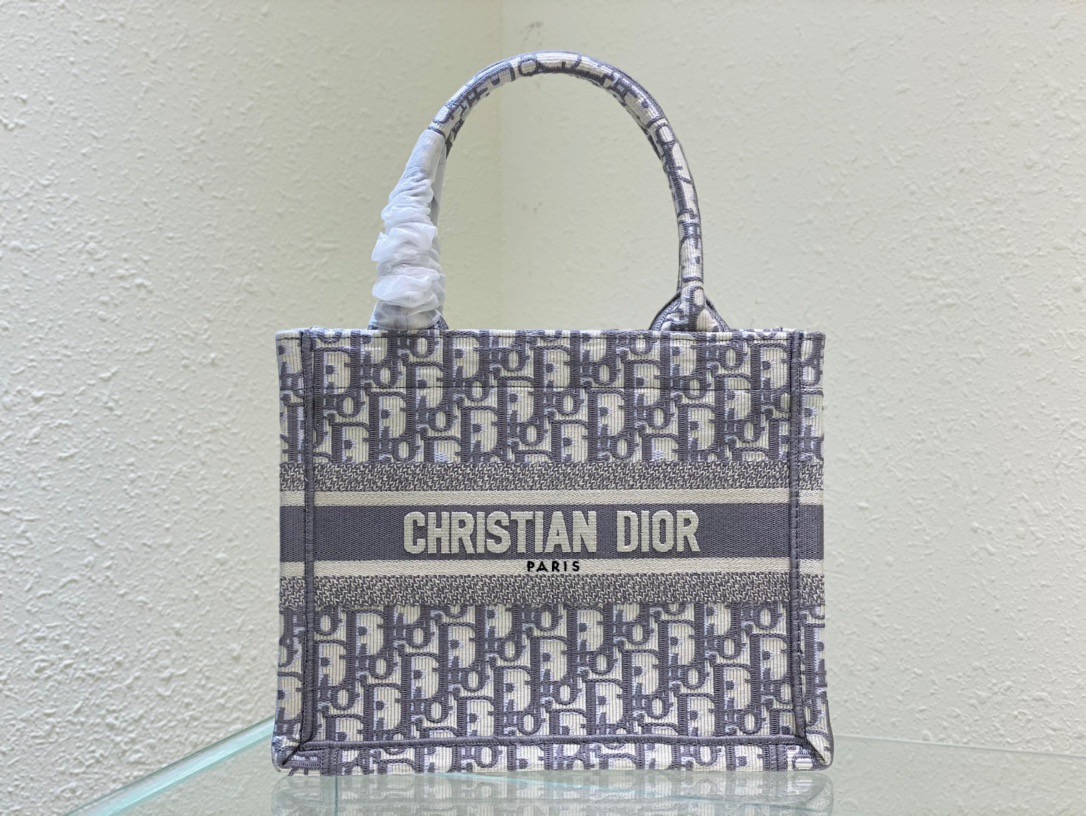 Christian Dior Small Dior Book Tote Violet. For Women. Women's Handbags 26.5cm/10.5in CD - Soul Replicas