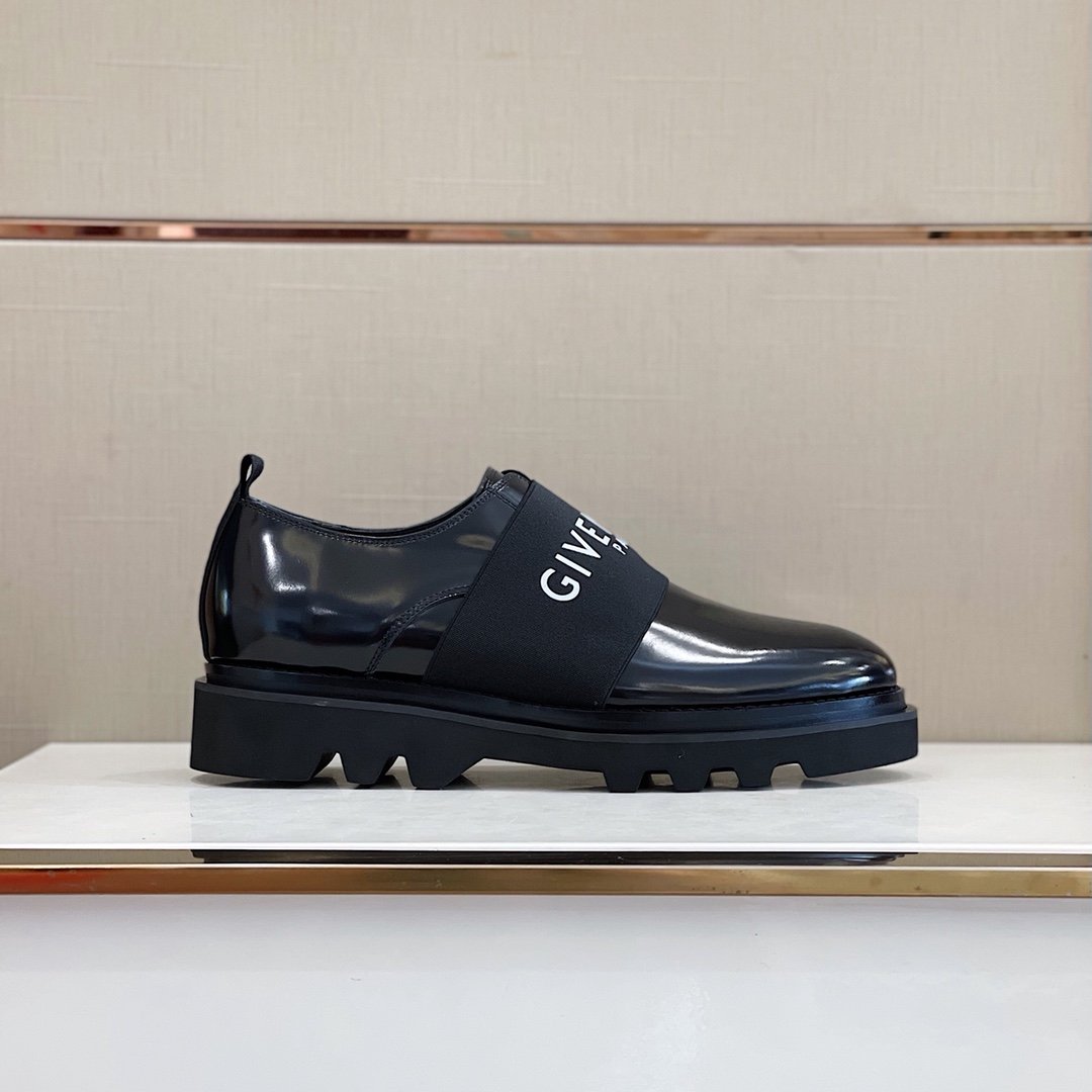 Givenchy Original Shoes With Elastic Band Black For Men GVC - Soul Replicas