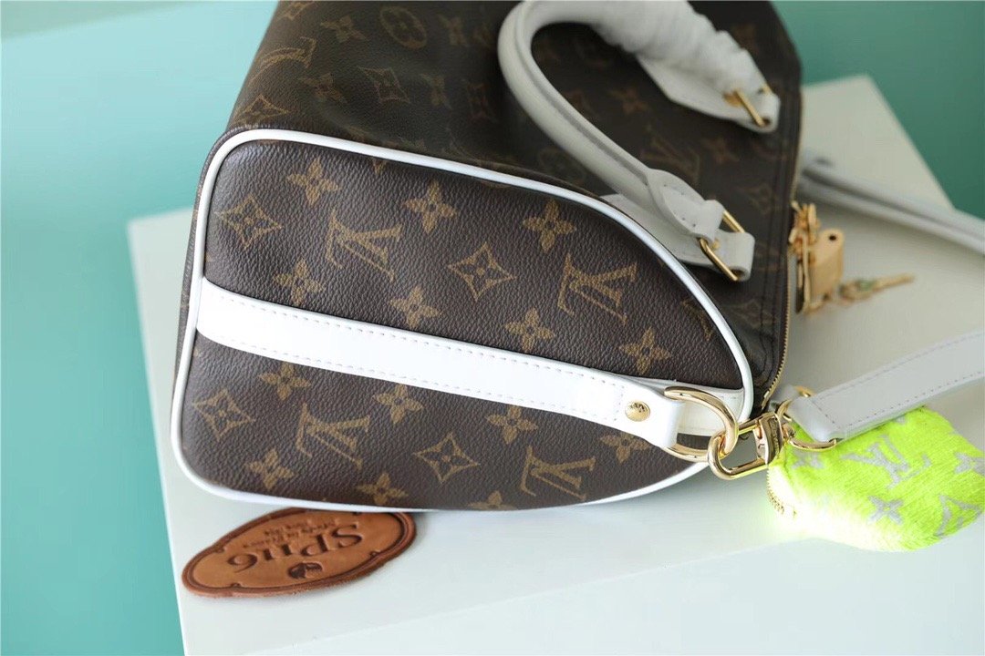 Louis Vuitton Speedy Bandoulière Bag 25 Classic Monogram Canvas For Women Brown 9.8in/25cm LV M20754 - Soul Replicas