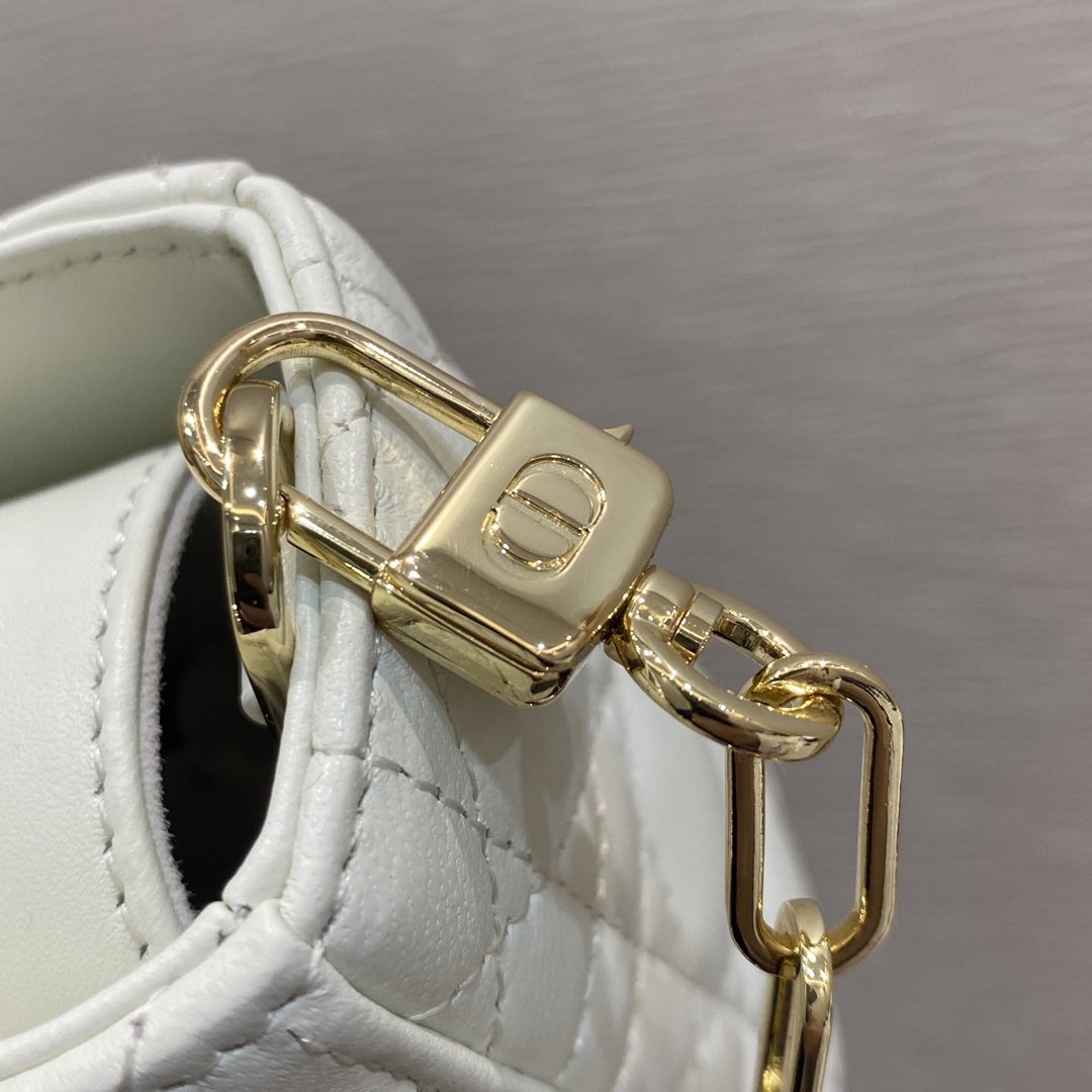 Christian Dior Lady D-Joy Bag. White. For Women Women-s Handbags. 26cm CD - Soul Replicas