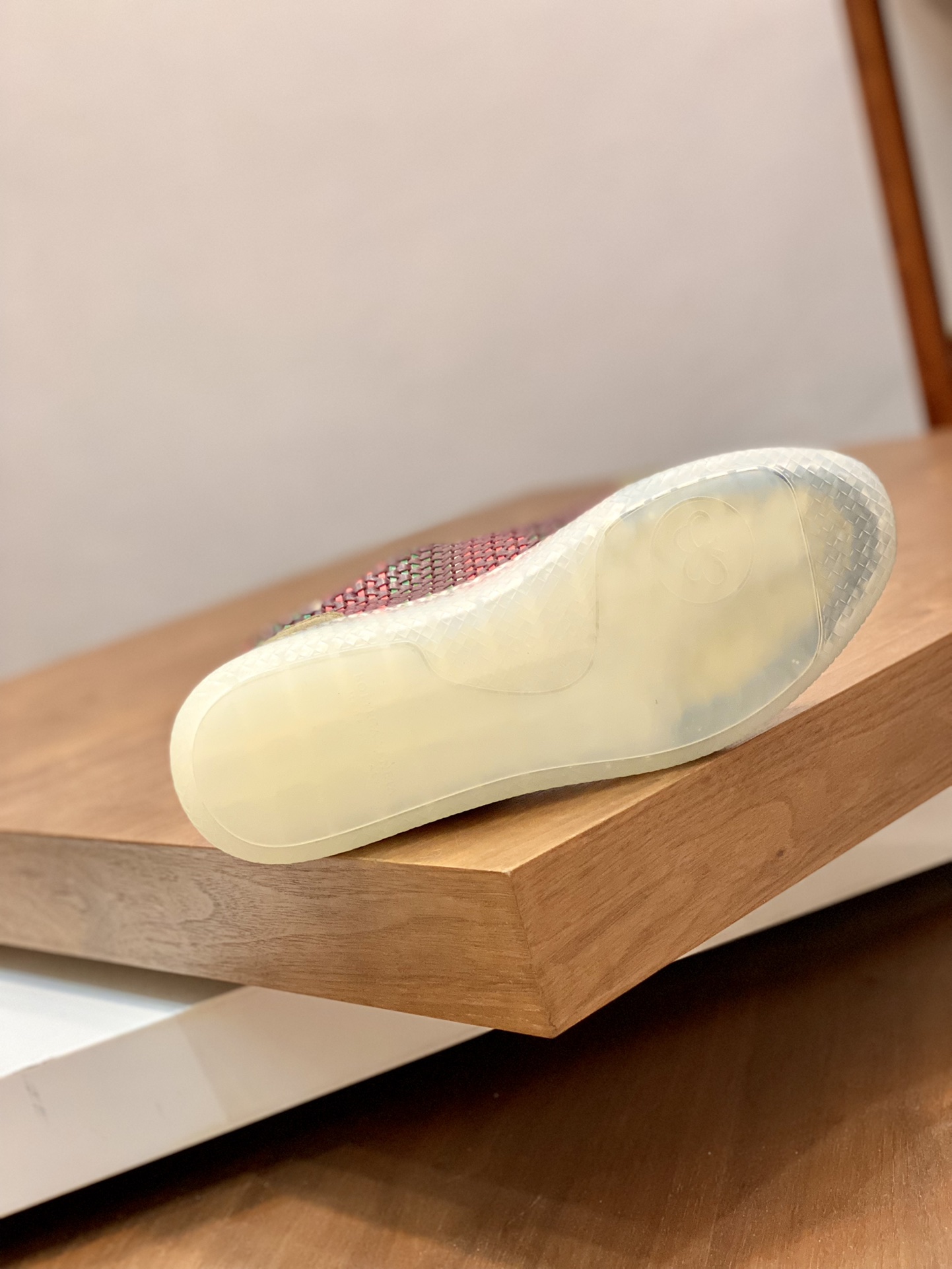 Bottega Veneta Men's Knit Sneakers PiNike And Brown For Men - Soul Replicas