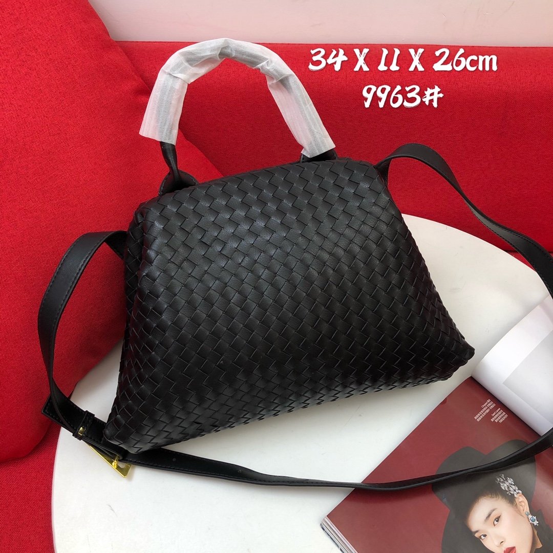 Bottega Veneta Handle Black. For Women. Women's Bags 13.4in/34cm 691185V01D18425 - Soul Replicas