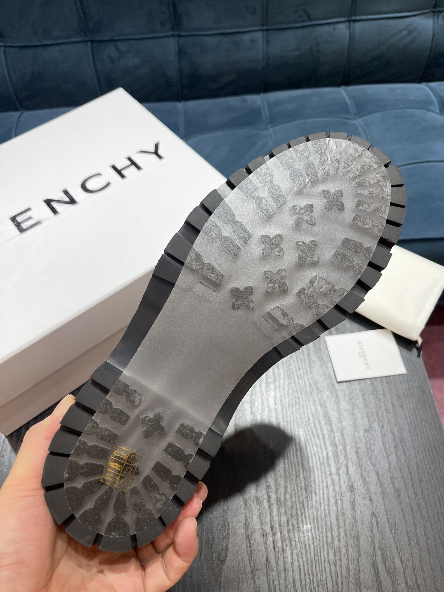 Givenchy Squared Derbies With 4G Buckle Boots Black For Men GVC - Soul Replicas