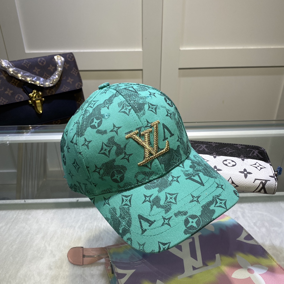Louis Vuitton Be My Cap In Green - Soul Replicas