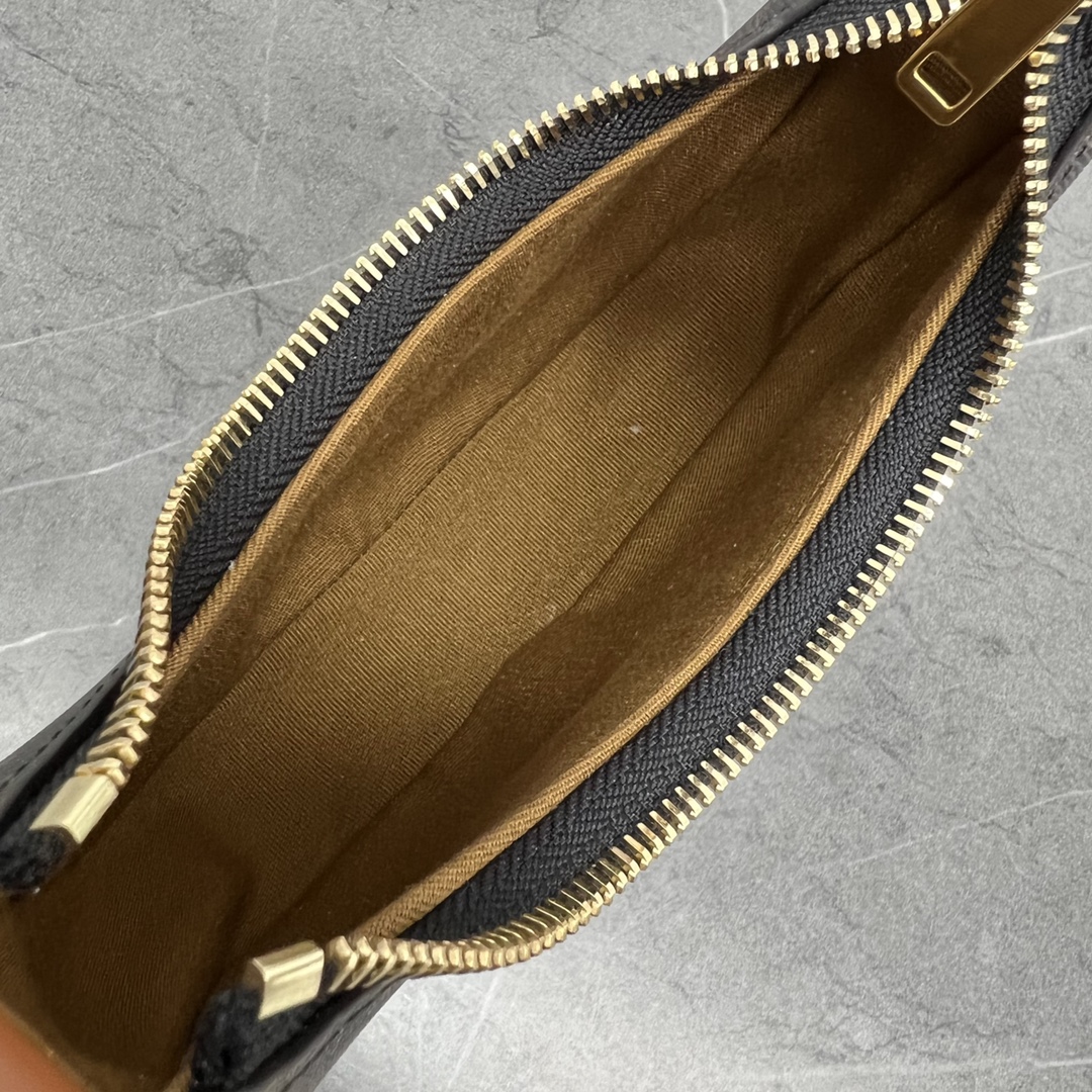 Celine Triope Heart Embroidered Mini Abba - Triope Canvas Brown For Women 6.4in/16cm 10I602EB1.04LU - Soul Replicas