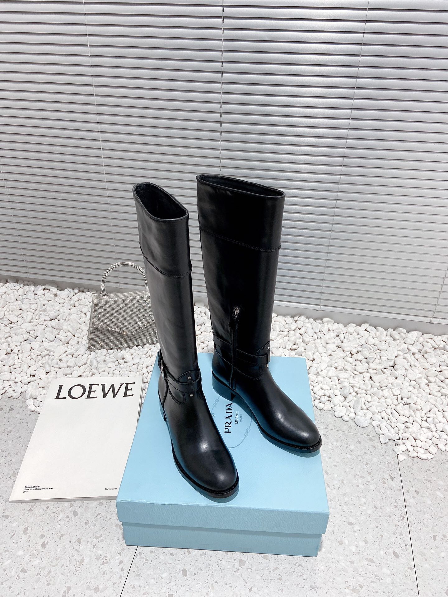 Prada Boots Black For Women Prada - Soul Replicas