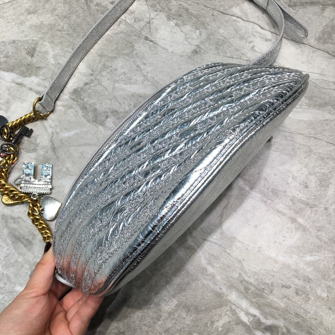 Balenciaga Souvenir XXS Belt Bag In Sliver. For Women. Women-s Bags 11.8in/30cm - Soul Replicas