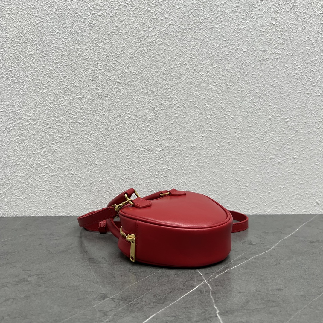 Celine Medium Heart Bag Red For Women 6in/14.5cm 198223DUA.27ED - Soul Replicas