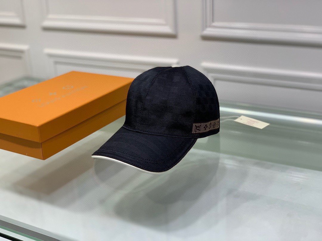Louis Vuitton LV Get Ready Cap Black LV Cap - Soul Replicas