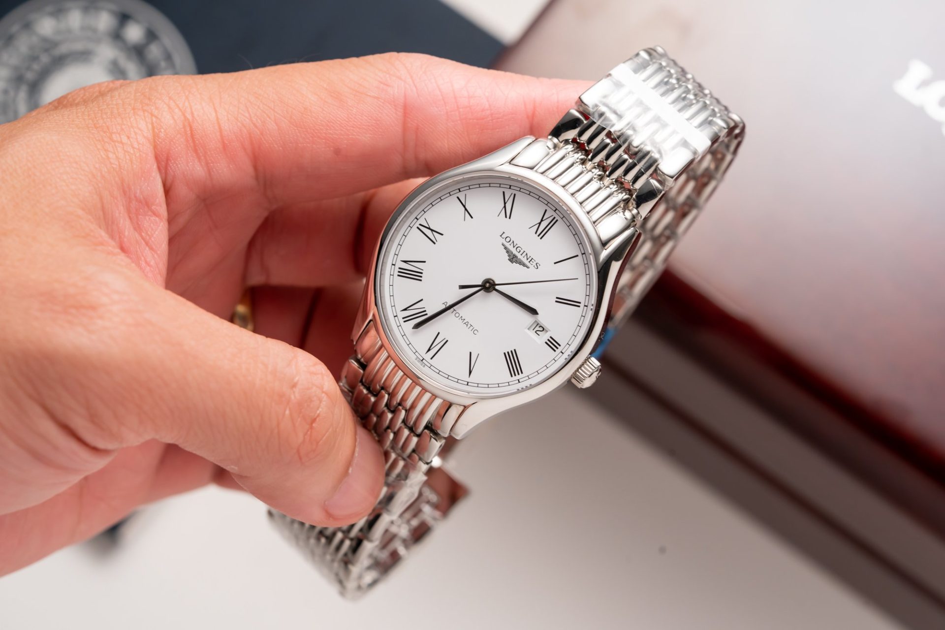 Longines Best Replica Watch Lyre Replica Cao Cấp L4.961.4.11.6 Dial White 40mm - Soul Replicas