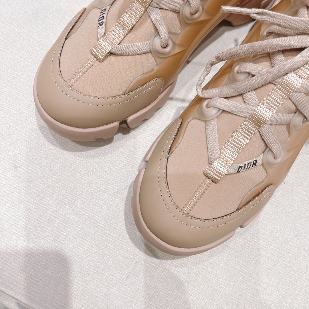 Christian Dior D-Connect Sneaker Technical Fabric Nude For Women CD KCK222NGucci_S12U - Soul Replicas