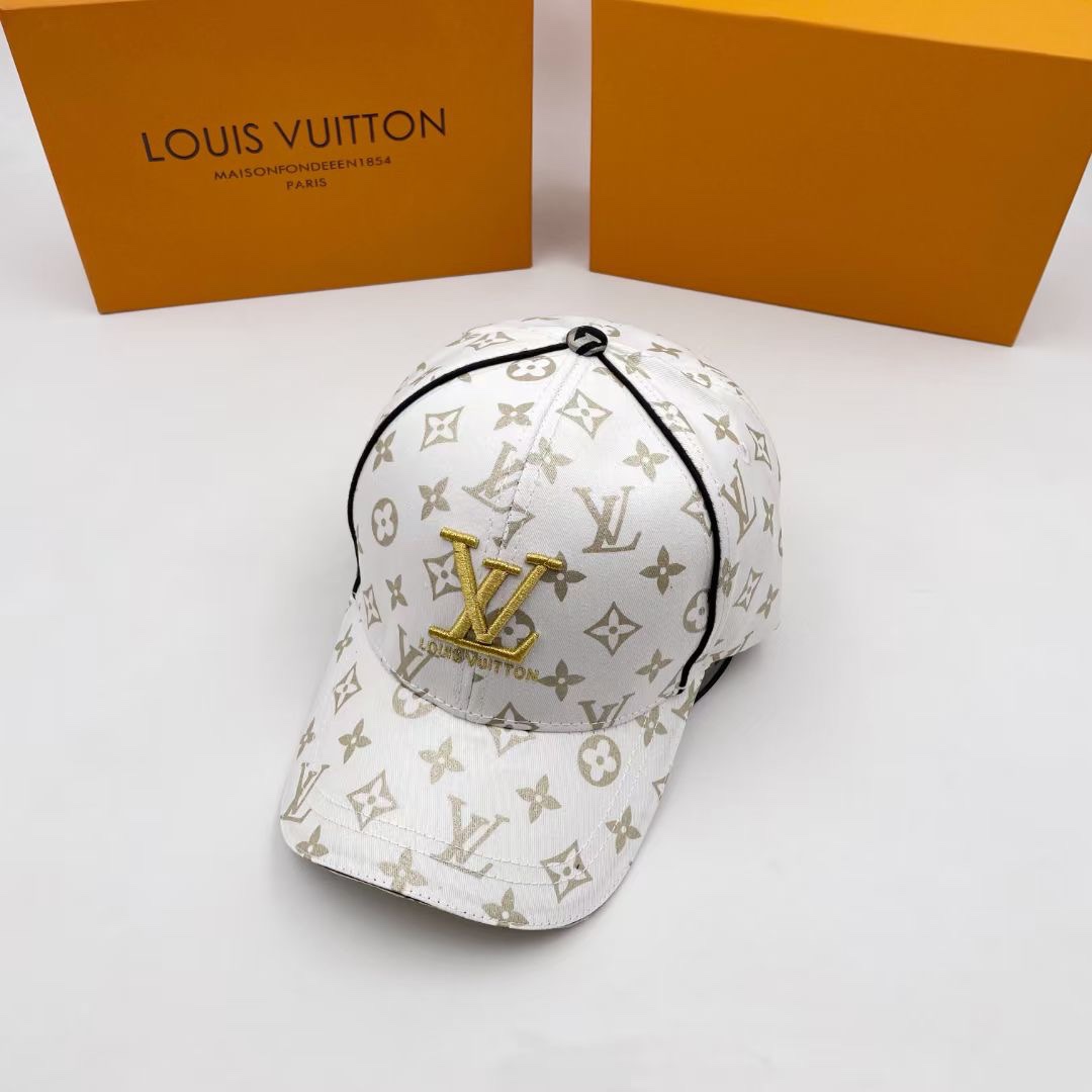 Louis Vuitton Match Cap White LV Cap - Soul Replicas