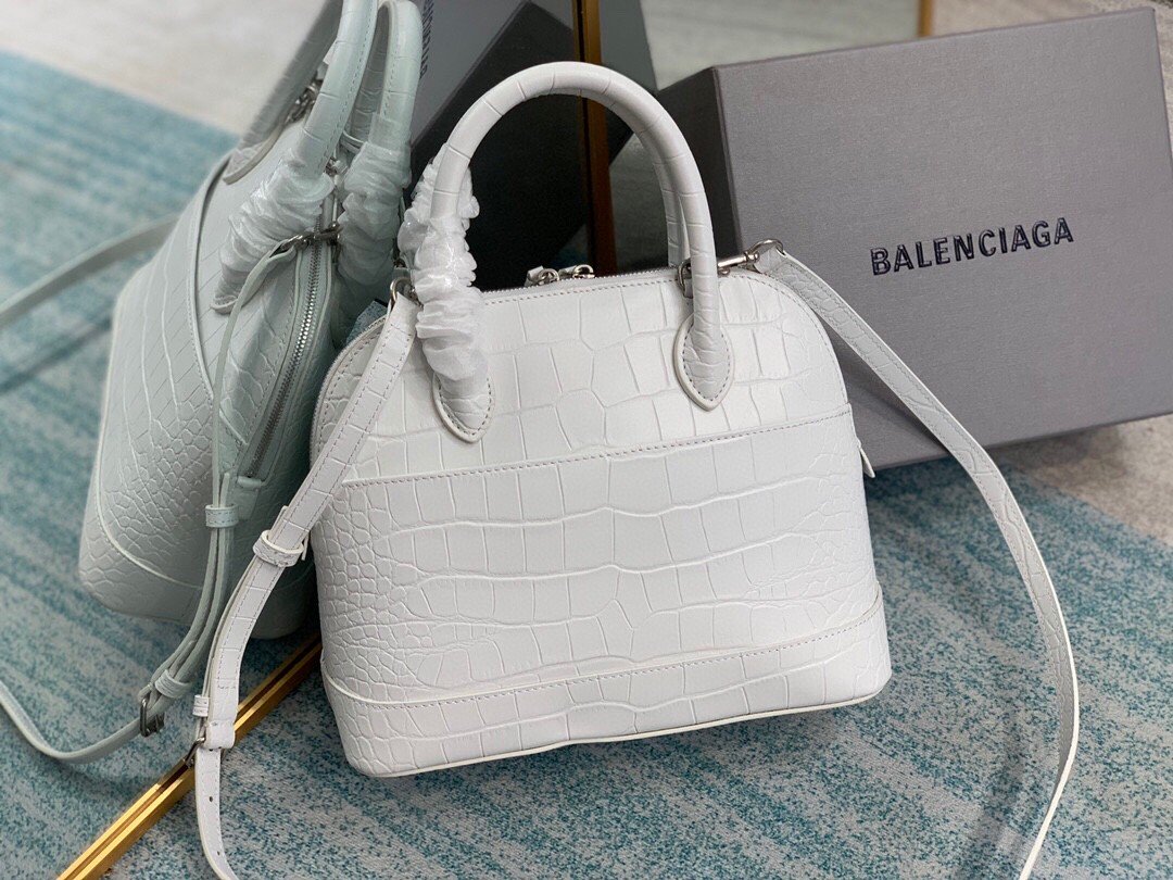 Balenciaga Ville XXS Handbag In White. For Women. Women-s Bags 8.6in/22cm - Soul Replicas