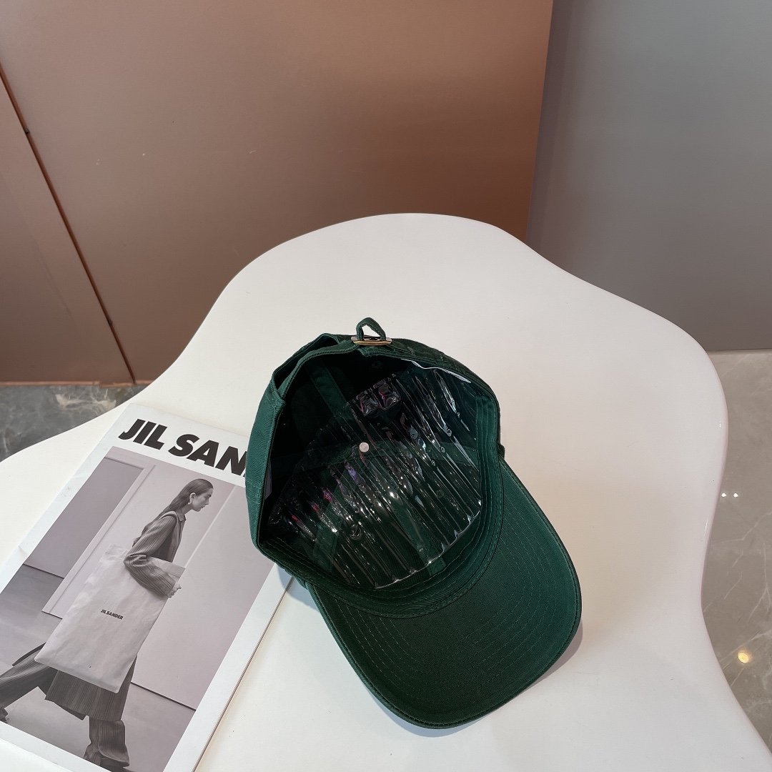 Balenciaga BB Sprayed Green Cap - Soul Replicas