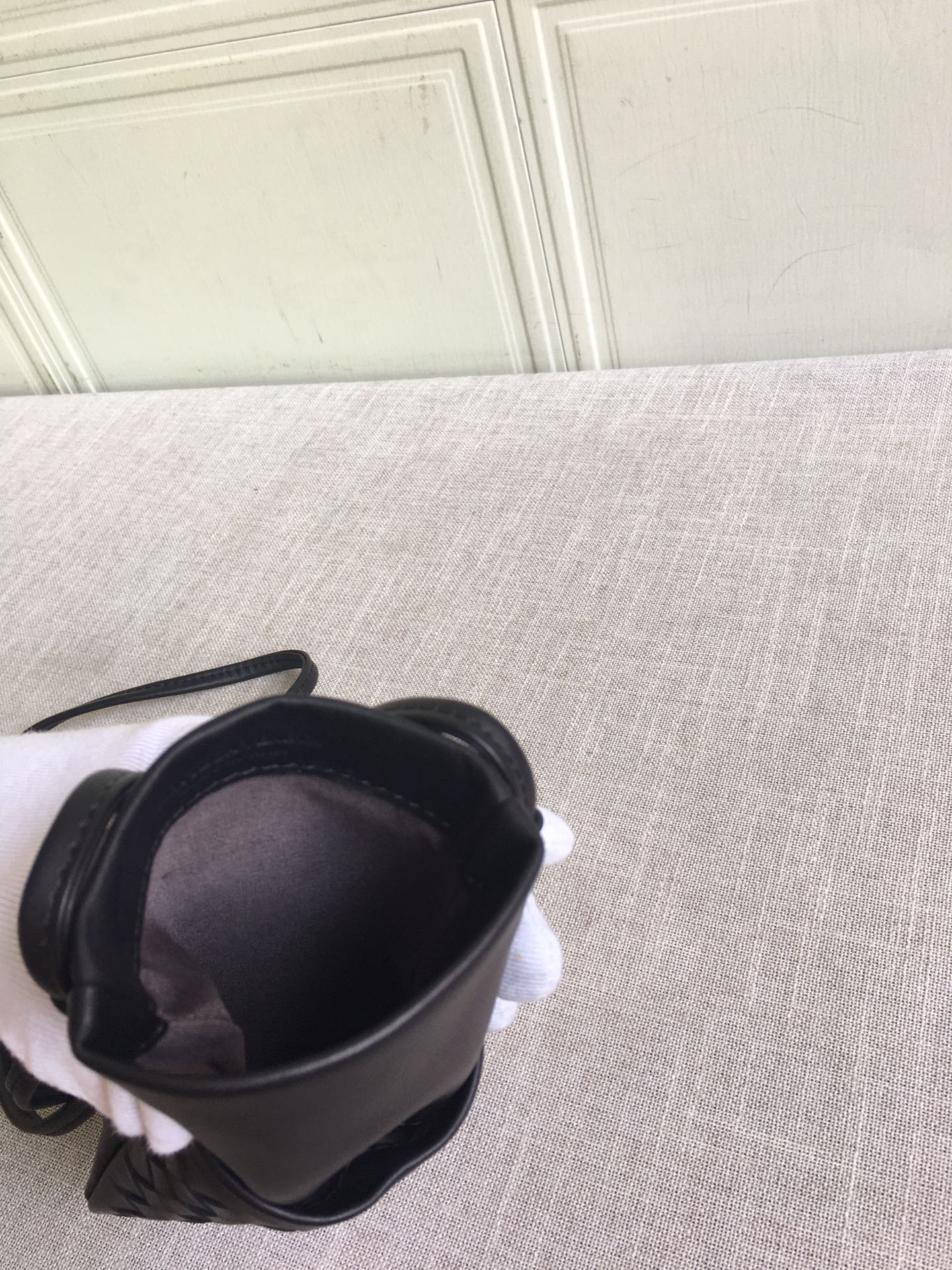 Bottega Veneta Zipped Card Case Shoulder Black. For Women. Women's Bags 7.4in/19cm - Soul Replicas