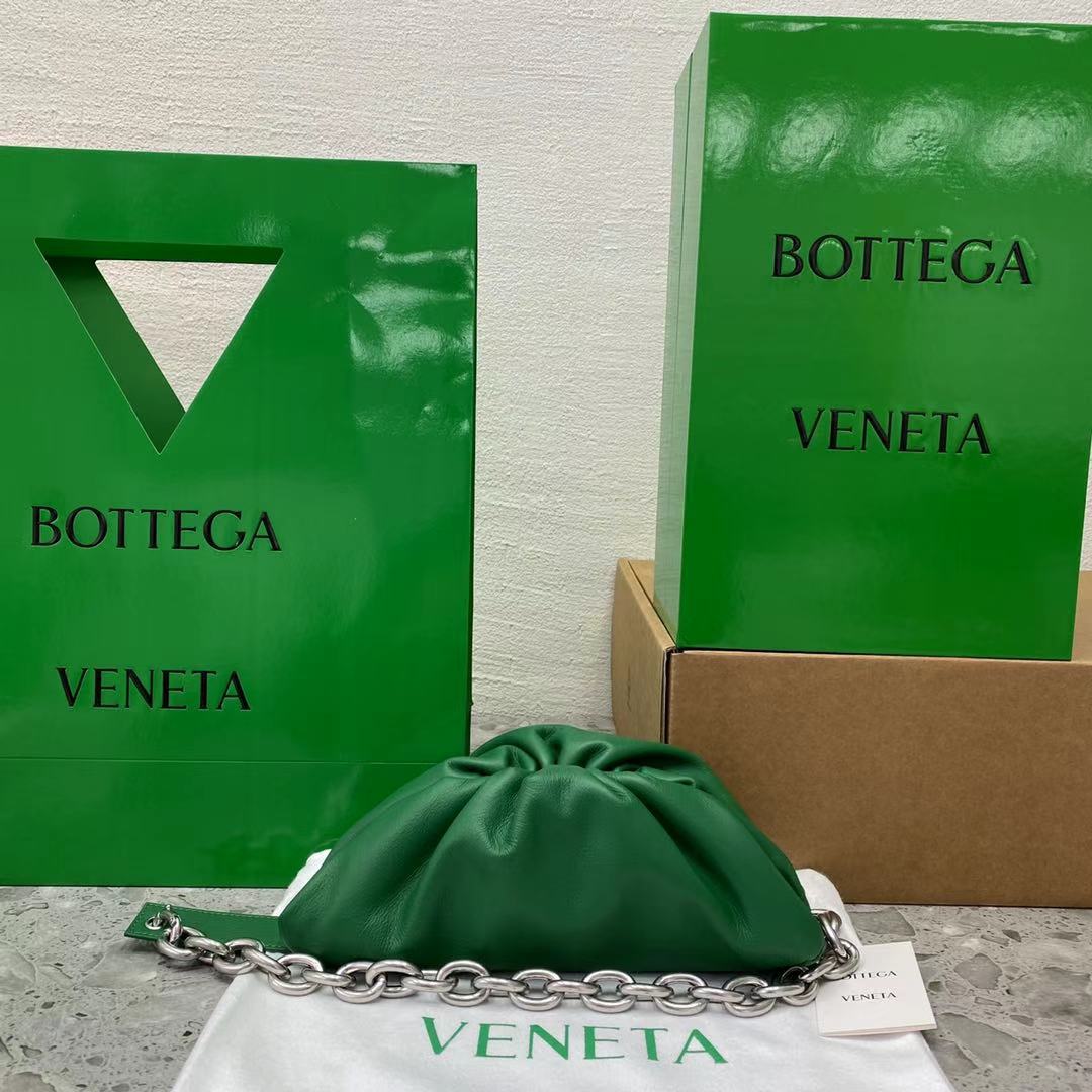 Bottega Veneta Chain Pouch Green. For Women. Women's Bags 12.2in/31cm - Soul Replicas