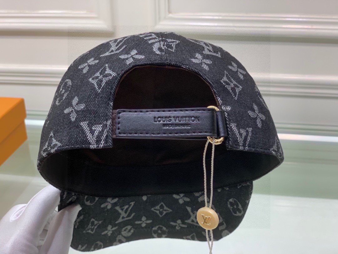 Louis Vuitton LV Get Ready Cap Monogram Black LV Cap - Soul Replicas