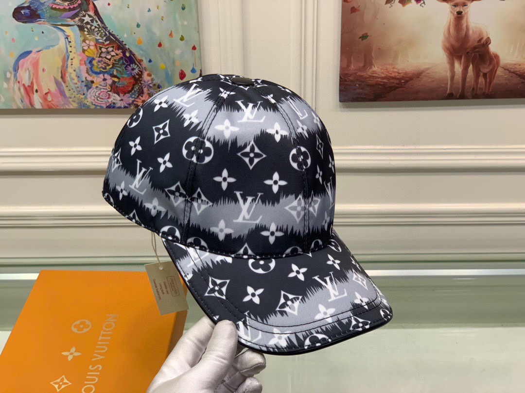Louis Vuitton Be My Cap Black LV Cap - Soul Replicas