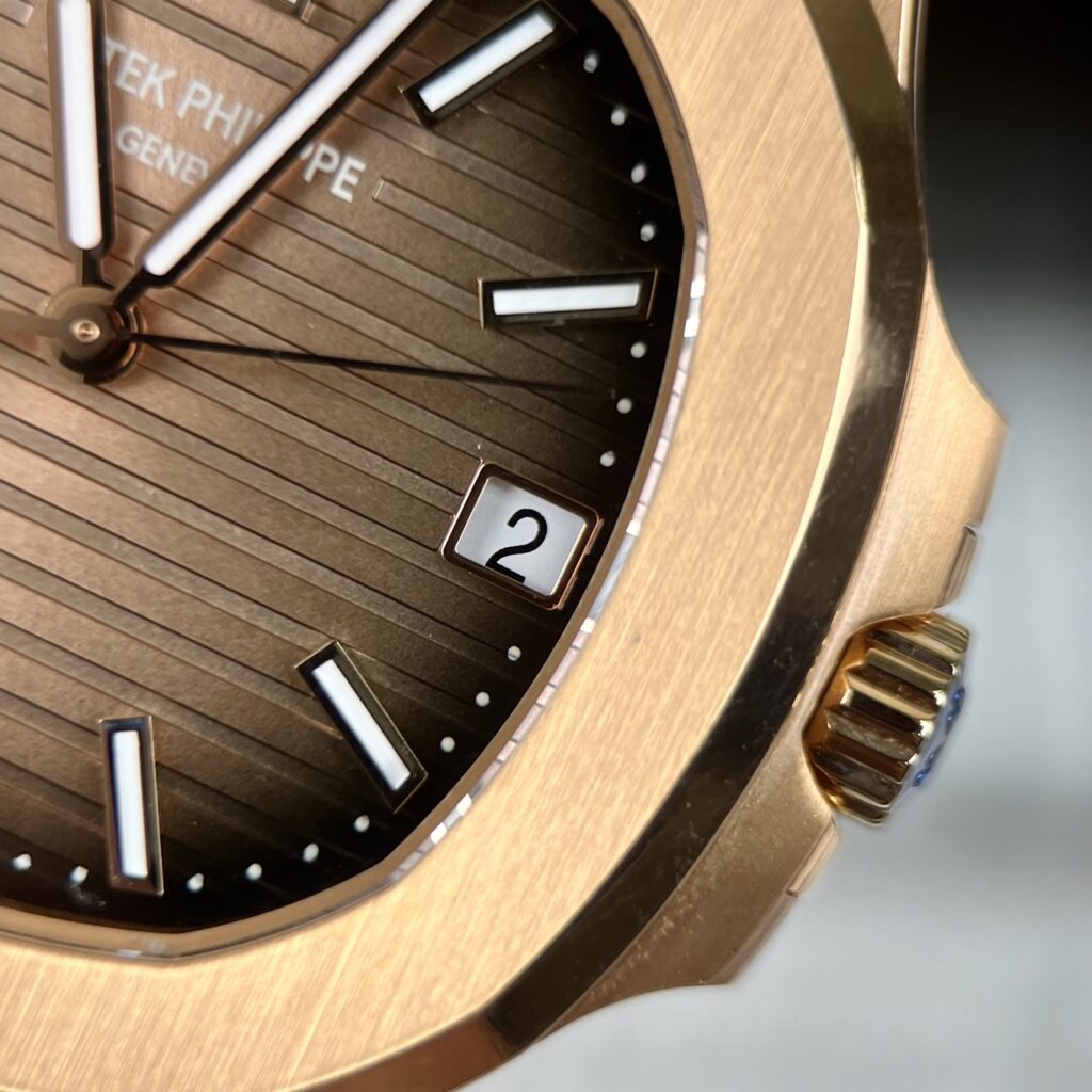 Patek Philippe Best Replica Watch Nautilus 5711 Gold Wrapped Brown Dial 3K Factory 40mm - Soul Replicas