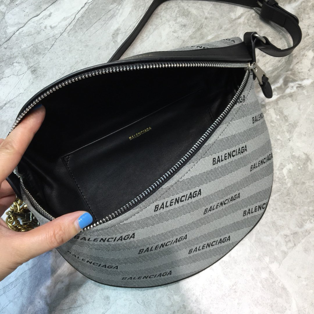 Balenciaga Souvenir XS Belt Bag In Gray. For Women. Women-s Bags 9.5in/24cm - Soul Replicas