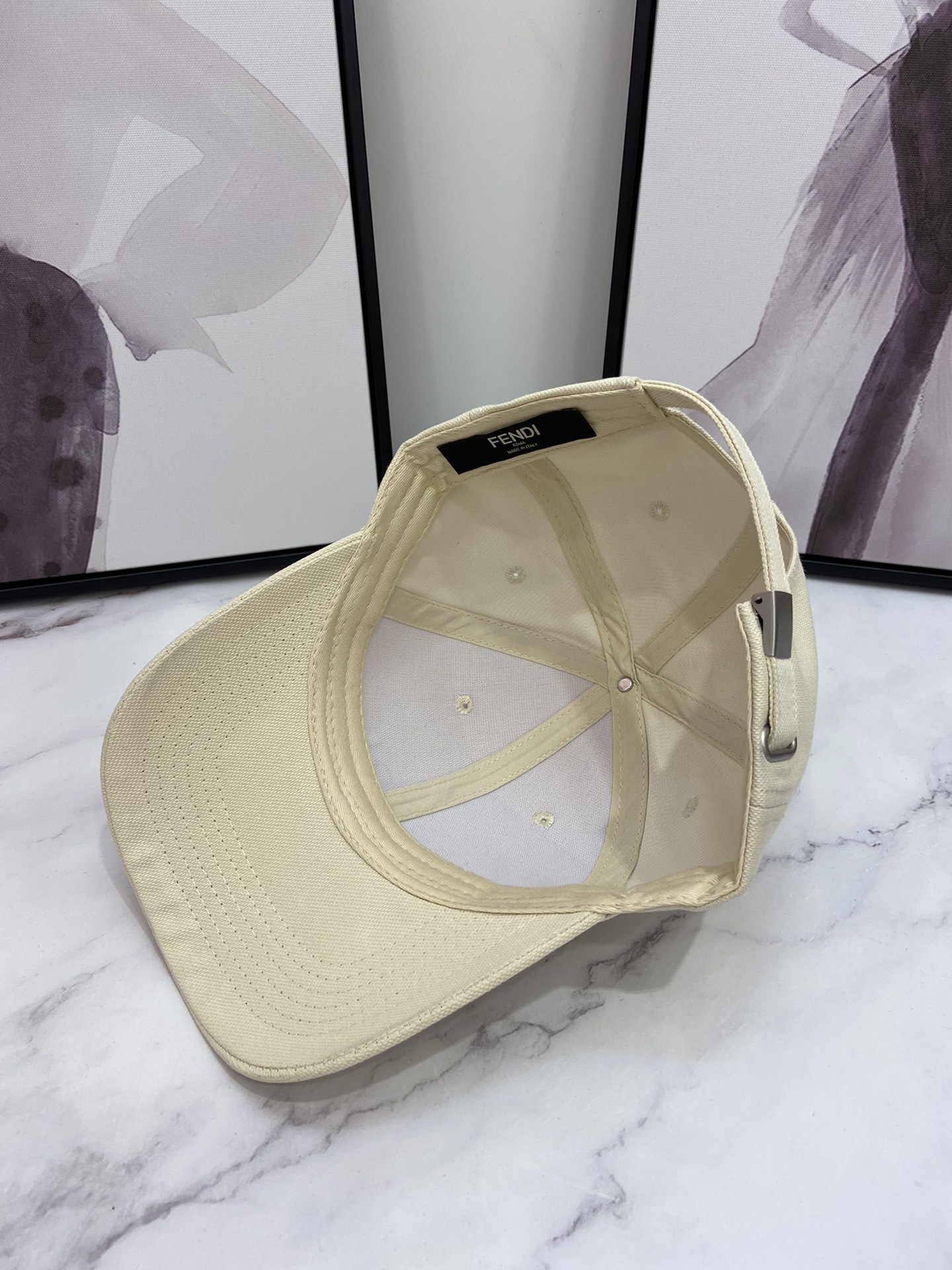 Fendi Baseball Cap Beige Fendi Cap - Soul Replicas