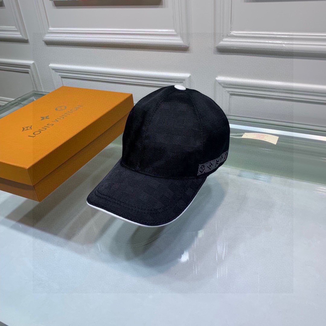 Louis Vuitton LV Get Ready Cap Black LV Cap - Soul Replicas