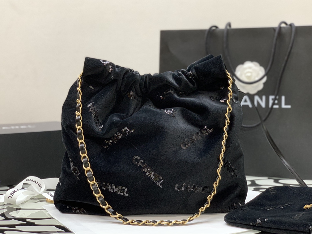 ChanelSmall Chanel22 Handbag Black For Women. Women-s Bags 11.8in/30cm - Soul Replicas