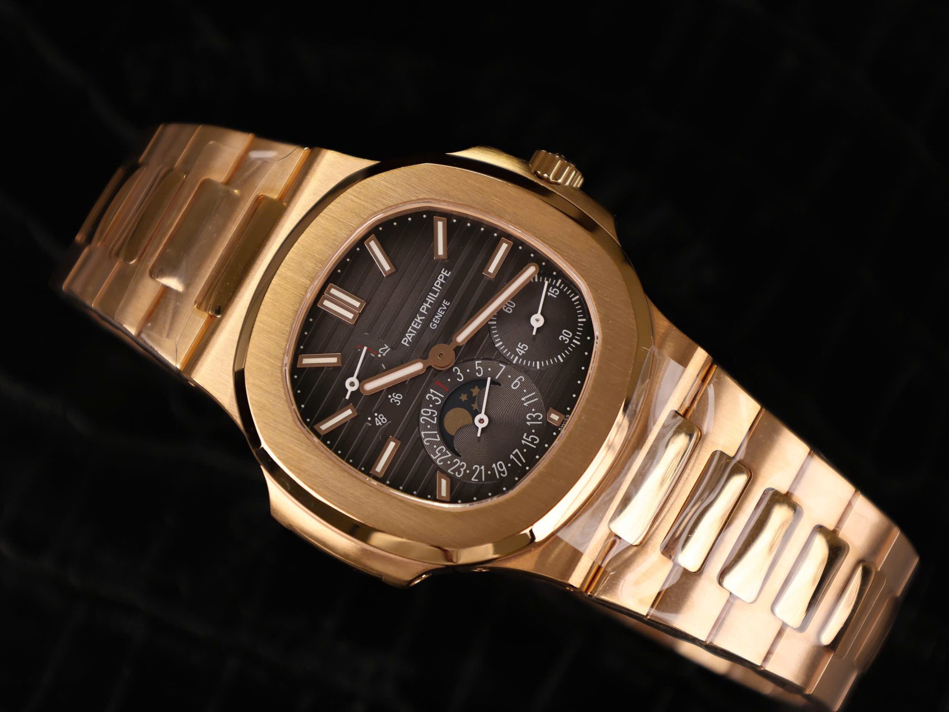 Patek Philippe Best Replica Watch Nautilus 5712 Gold Wrapped PPF Factory 40mm - Soul Replicas
